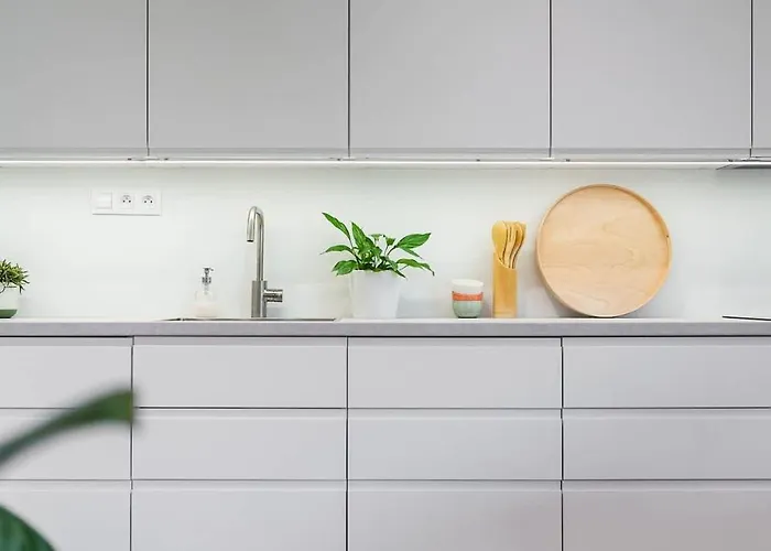 Bright Design Loft With Balcony Apartament