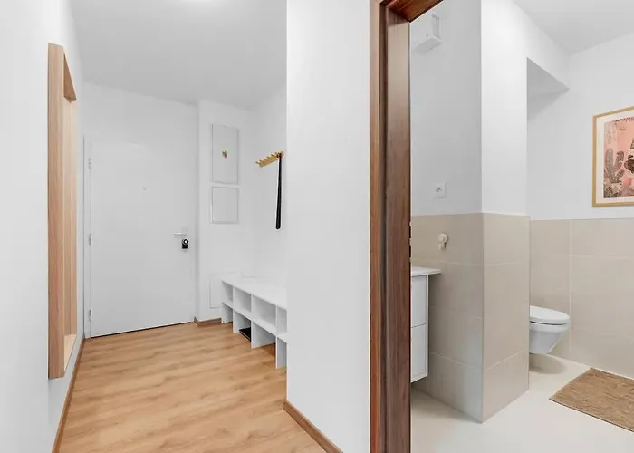 Apartament Bright Design Loft With Balcony Bratislava