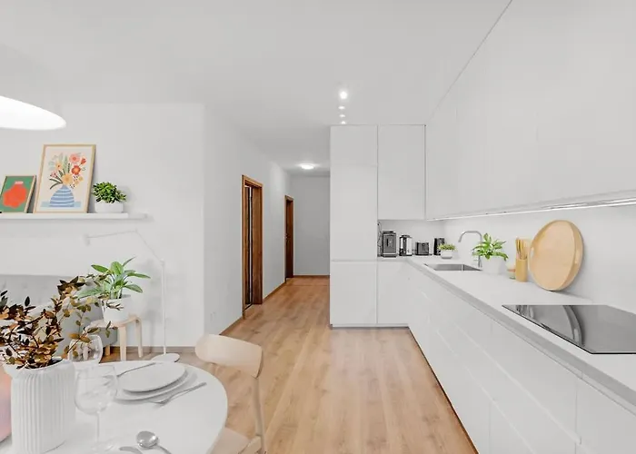 Bright Design Loft With Balcony Апартаменти Братислава