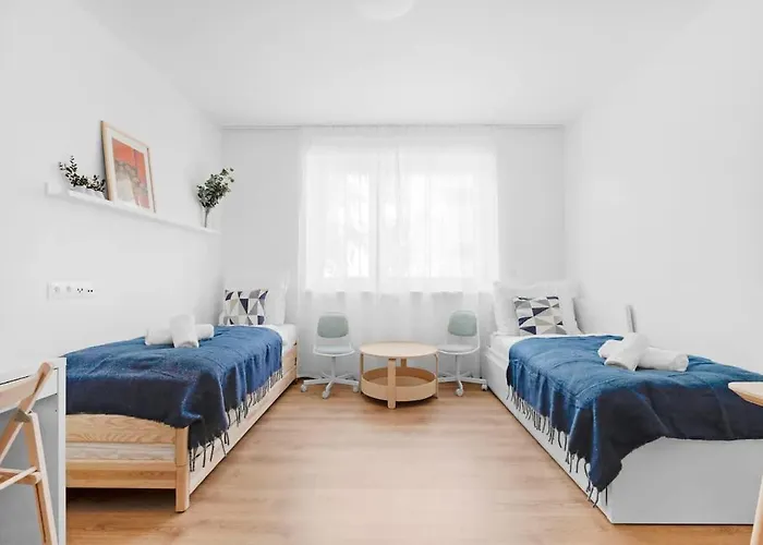 Bright Design Loft With Balcony